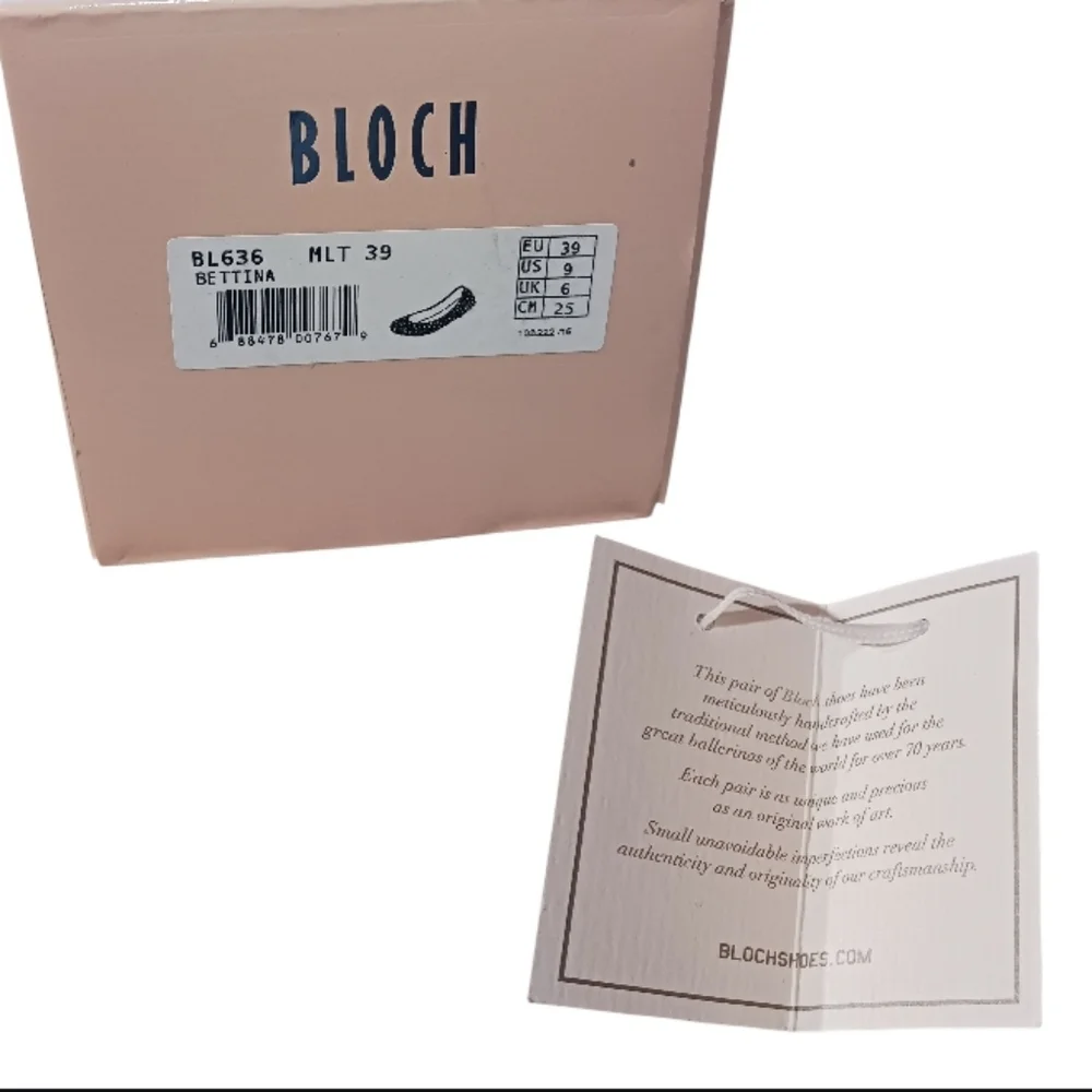 Bloch Textured SuedeTurnshoe Ballet Flats - Picture 15 of 15